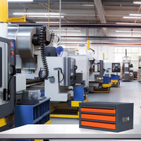 Drill Storage Case, Hss Bits Storage Case For Aluminum, Copper, Soft Alloy Steel, Wood, Storage Size From 1 16" To 1 2"Thread Mill Storage Box Cement Grey Abs Steel Q235