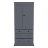 Assembly 77Inch Farmhouse Kitchen Pantry, Freestanding Tall Cupboard Storage Cabinet With 3 Adjustable Shelves, 8 Door Shelves, 3 Drawers For Kitchen, Dining Room, Gray Gray Kitchen Farmhouse