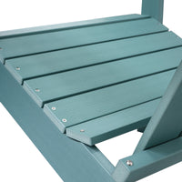 Adirondack Chairs Weather Resistant Plastic Fire Pit Chairs Adorondic Plastic Outdoor Chairs Suitable For All Outdoor Areas Seating Lifetime Blue Plastic