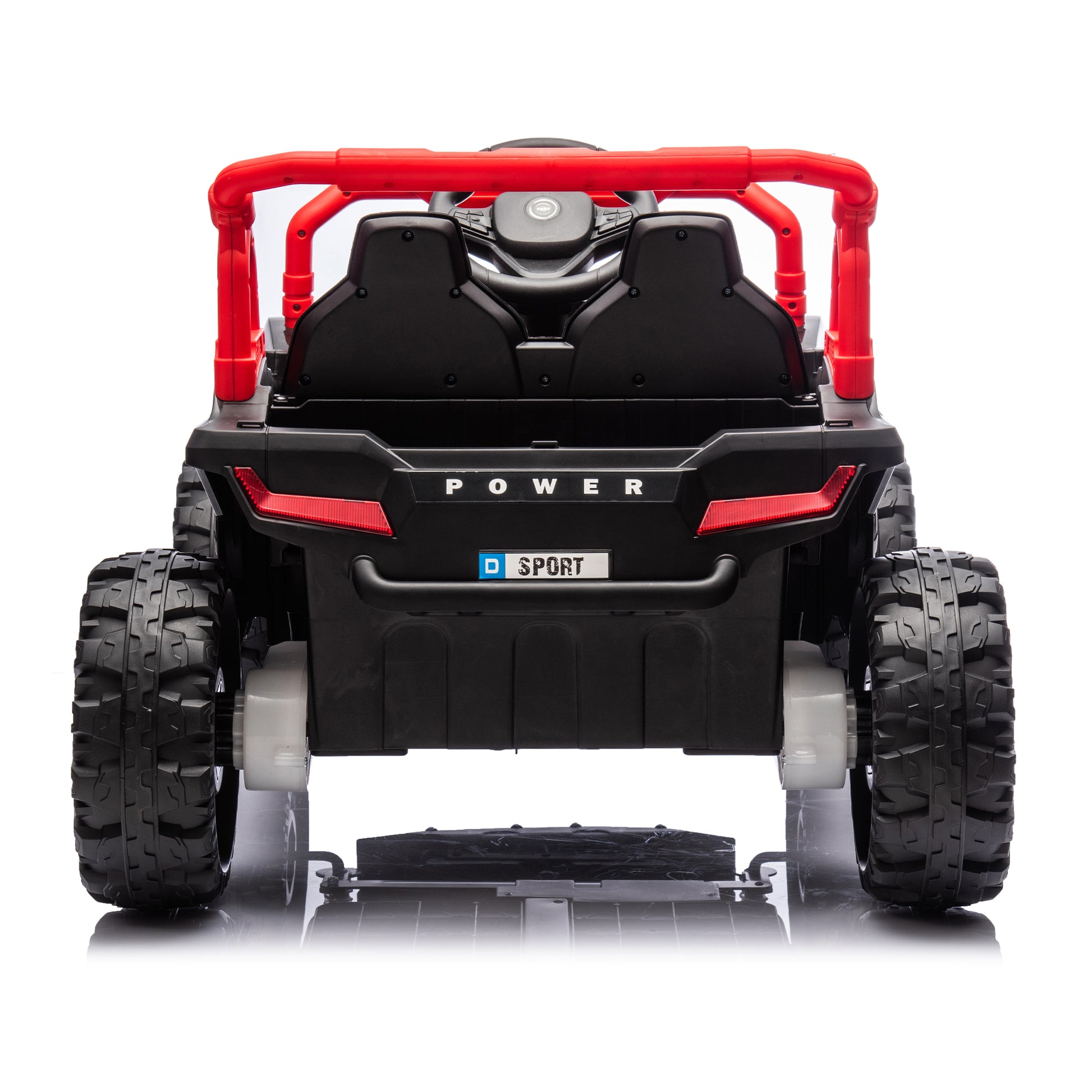 24V Kids Ride On Utv,Electric Toy For Kids W Parents Remote Control,Four Wheel Suspension,Low Start,Adjustable Speed,Multimedia Player,Early Education,Bluetooth,Rear Storage Space For Kids Aged 3 . Red 50 99 Lbs Polypropylene