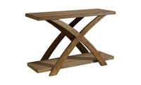 Transitional 1Pc Sofa Table Occasional Tables Plank Style Top Antique Light Oak Open Bottom Shelf Light Oak Primary Living Space Antique,Contemporary,Modern,Rustic,Transitional Rubberwood Open Storage Rectangular Console Tables Solid Wood