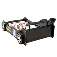 Supreme Energy Racing Car Bed Black Mdf