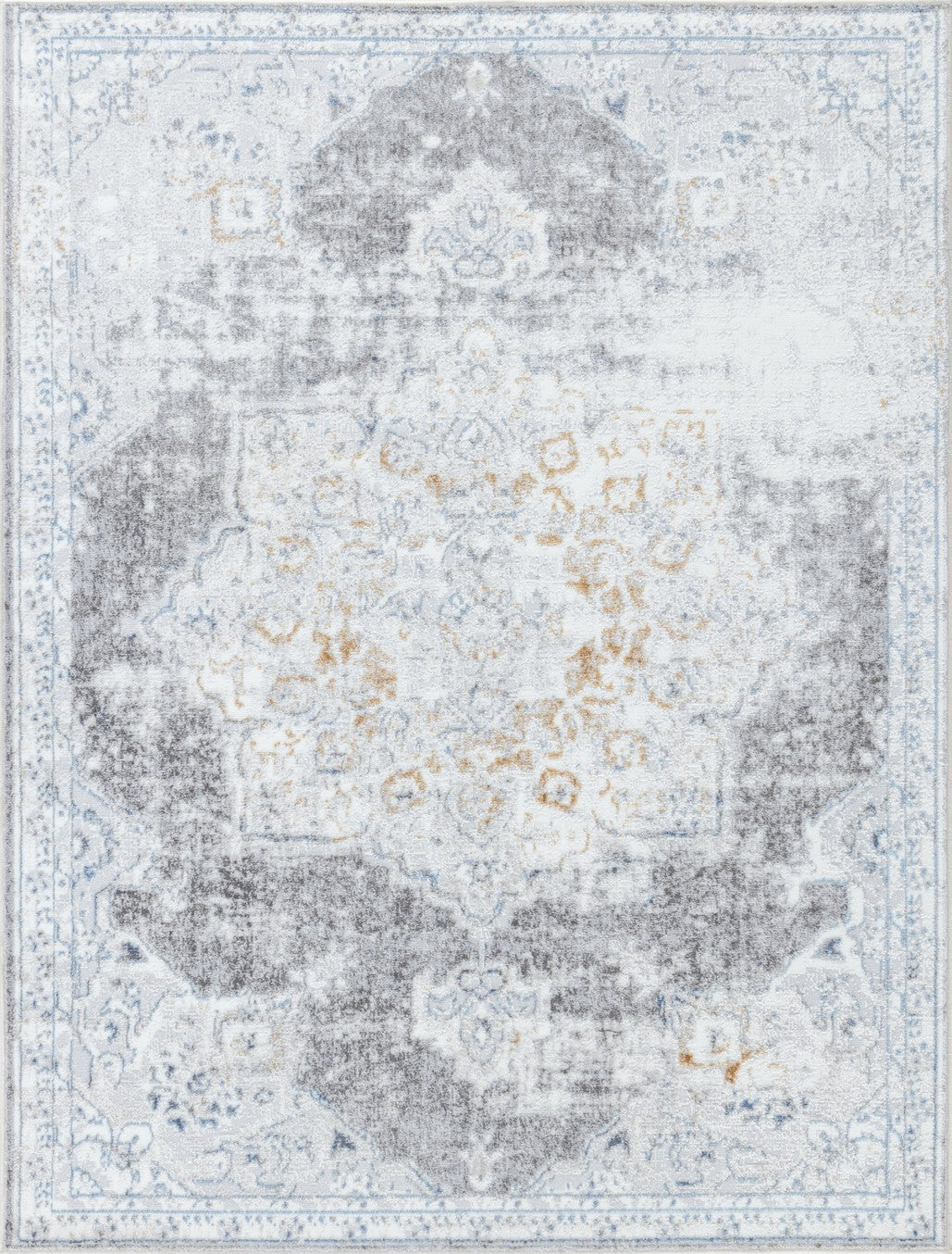 Legacy Gc Cam8003 Multi 2 Ft. 7 In. X 7 Ft. Area Rug White Polyester