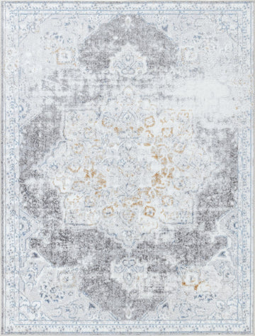 Legacy Gc Cam8003 Multi 7 Ft. 10 In. X 9 Ft. 10 In. Area Rug White Polyester