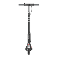 Foldable Electric Scooter W 18.6 Miles Max Operating Range & 15.5 Mph Max Speed Black Black Aluminum