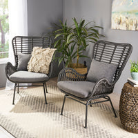 Montana Chair Grey Iron Plastic