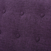 Recliner Purple Fabric