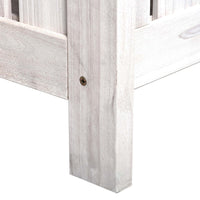 Outsunny Patio Wooden Bench With Storage Box, 29 Gallon Outdoor Storage Bench, Large Entryway Deck Box W Unique X Shape Back, For Deck, Porch & Balcony, White White Wood