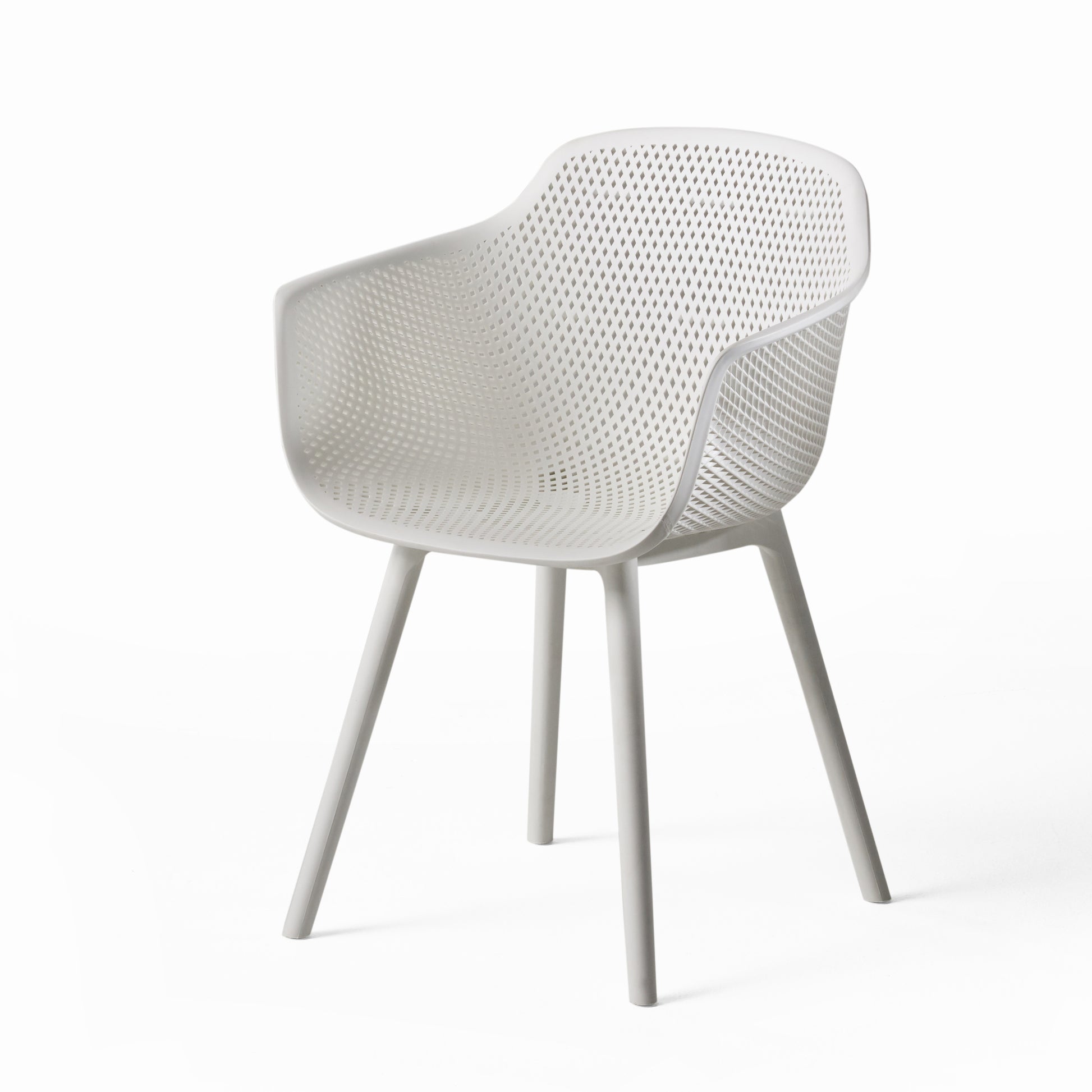 Lotus Chair White Polypropylene