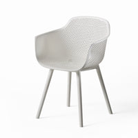 Lotus Chair White Polypropylene
