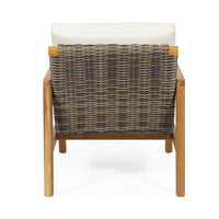 Nova Club Chair Teak Acacia Wood