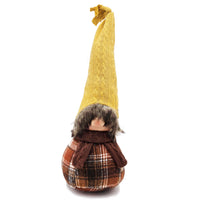 2Pcs Gnomes Decorations, Fall Decorations For Fall Thanksgiving Table Decorations Brown Yellow Polyester Blend