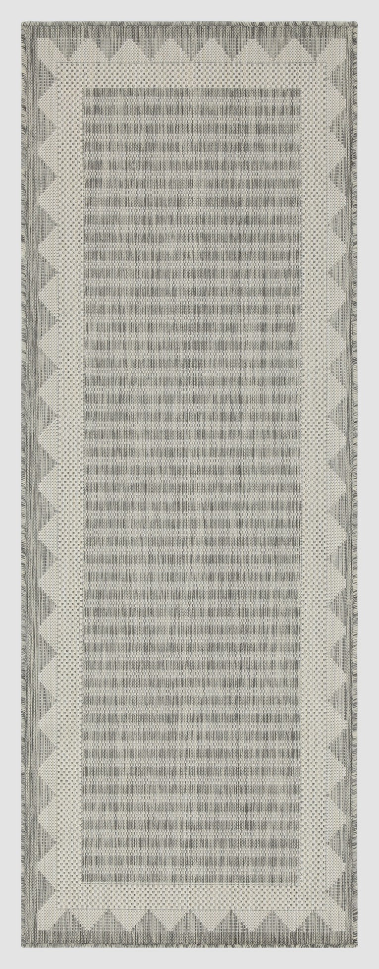 Sunshine Gc Har2015 Silver 7 Ft. 10 In. X 10 Ft. 3 In. Indoor Outdoor Area Rug Silver Polyester Polypropylene