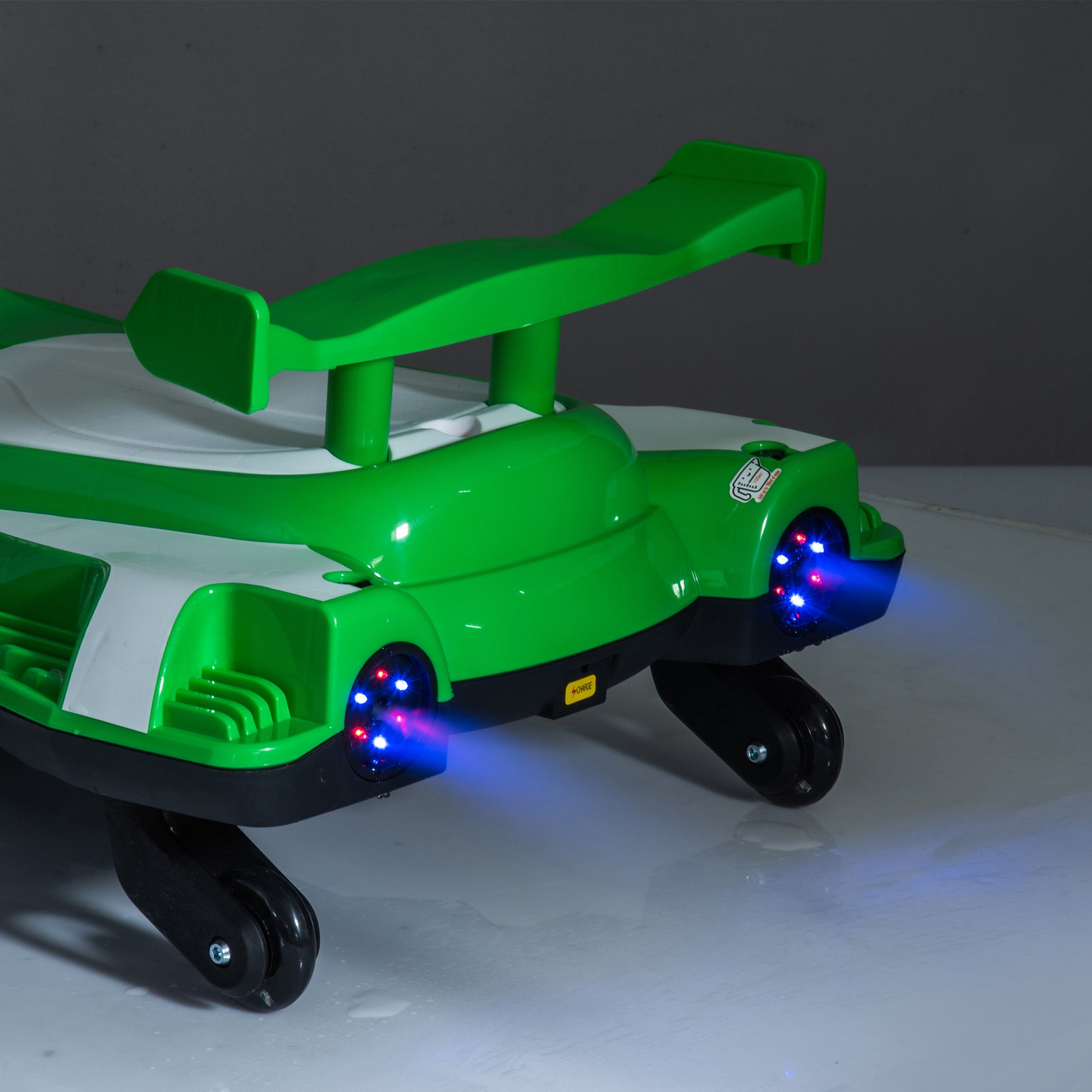 12V Kids Ride On Electric Toy,360 Degree Drift In Place,Spray Function,Front&Side Lights Design,Usb Mp3,Bluetooth,Music, 3.73 4.35 Mph,Easy Installation,Ultimate Cool Operation For Kids Aged 3 .