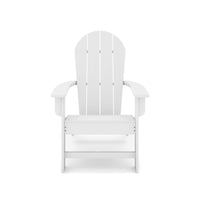 White Adirondack Chair Premium Hdpe Poly Lumber For Pool, Patio, And Garden Elegance No Adirondack White Weather Resistant Frame American Traditional Hdpe Hdpe