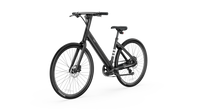 Minimalist Fitness Step Through E Bike W Up To 62 Miles Max Operating Range And 20 Mph Max Speed Matte Black Matte Black Aluminum