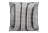 Pillows, 18 X 18 Square, Insert Included, Decorative Throw, Accent, Sofa, Couch, Bedroom, Grey And Black Hypoallergenic Polyester, Modern Grey Polyester Polyester