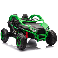 24V Two Seater Kids Ride On Utv W Parents Control,20In Seat Width,400W Super High Power,Four Wheel Suspension,Bluetooth,Mp3,Usb,Led Light,Horn,Rear Storage Space,Speeds 3.73 4.97Mph For Kids Aged 3