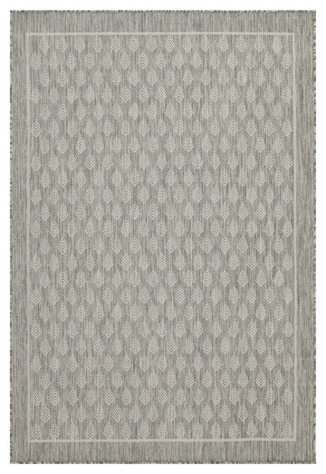 Sunshine Gc Har2009 Silver 5 Ft. 3 In. X 7 Ft. 3 In. Indoor Outdoor Area Rug Silver Polyester Polypropylene