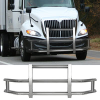 Stainless Steel Deer Guard Bumper For International Prostar 2008 2016 With Brackets Chrome Stainless Steel