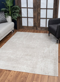 Elegance Gc Cnc6008 Ivory 2 Ft. 7 In. X 7 Ft. 3 In. Area Rug Beige Polyester