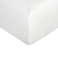 Plush 8 In. Medium Gel Memory Foam Mattress For Cal King Size Bed In A Box Withaloe Vera Cover, White White Bedroom Modern Memory Foam Polyester California King