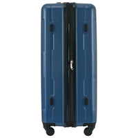 2 Piece Luggage Set With Bags Expanable Spinner Wheels Abs Lightweight Suitcase With Tsa Lock 20Inch 28Inch Blue Abs