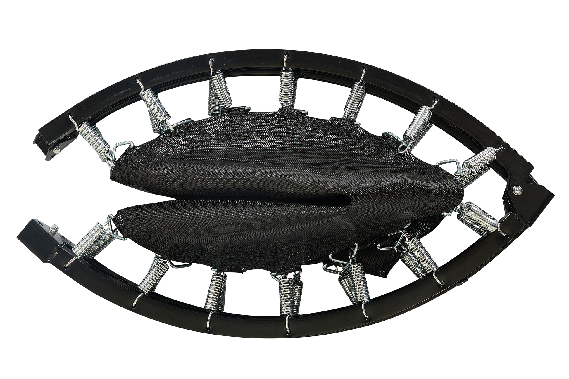 Xtp009 Assembled Children'S Trampoline Happy Expression Outdoor And Indoor Dual Use Monkey Black And Red Foldable Iron Tube For Kids Age 3 7 Yellow Black Steel