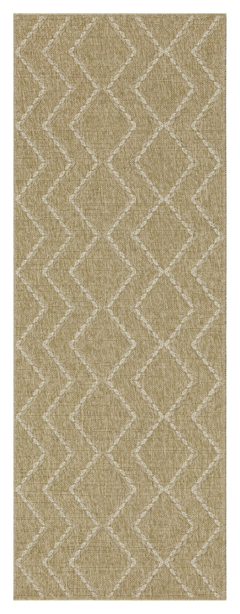 Earth Gc Ntl1011 Jute White 7 Ft. 10 In. X 10 Ft. 3 In. Indoor Outdoor Area Rug Natural White Polyester Polypropylene