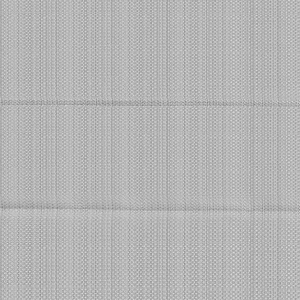 Basketweave Total Blackout Roman Shade Grey Polyester