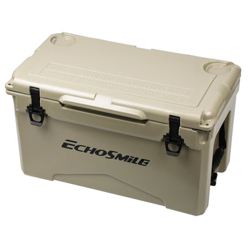 35Qt Khaki Colored Insulated Box Khaki Polyethylene