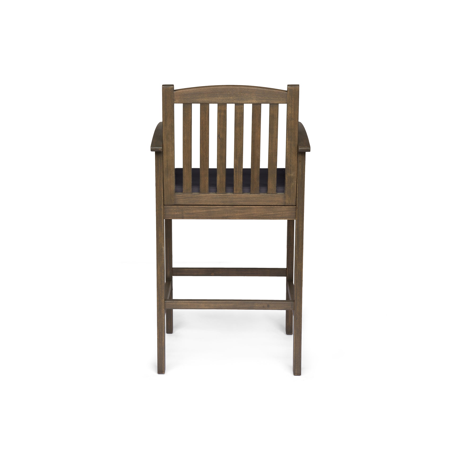 Casa Acacia Barstool Grey Acacia Wood