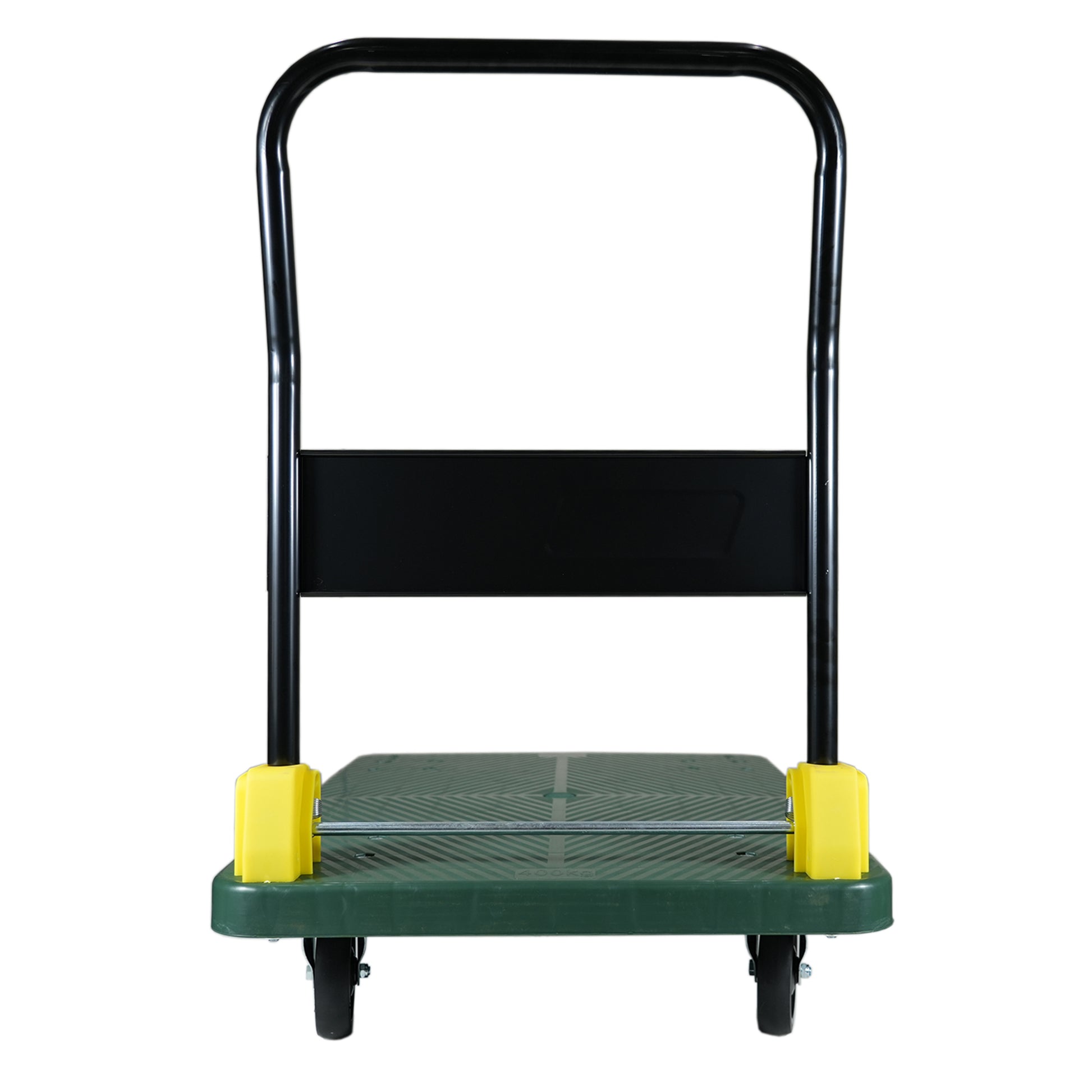 Foldable Platform Push Hand Truck Cart, 880 Lbs. Weight Capacity Green Metal