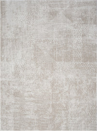 Elegance Gc Cnc6008 Ivory 7 Ft. 10 In. X 10 Ft. 3 In. Area Rug Beige Polyester