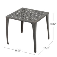 Kai 18 Side Table Bronze Aluminium