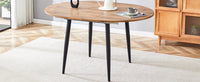 With A Clever Retractable Mechanism, The Mdf Table Top Is Made Of Black Metal Legs And Has A Smooth And Delicate Surface. The Unique Look Creates The Sleekof A Modern Home. Wood Mdf Metal