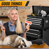 High Capacity Rolling Tool Chest With Wheels And Drawers, 8 Drawer Tool Storage Cabinet Black Iron