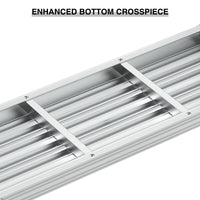 Work Platform Aluminum Portable Bench Folding Ladder Ansi Capacity 225 Lbs 40" Grey Aluminium Alloy