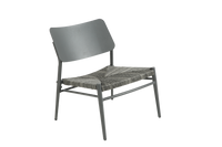 Aluminium 3 Piece Patio Set Bistro Table And Chairs Setbackyard, Garden, Living Room, Light Gray Grey Steel