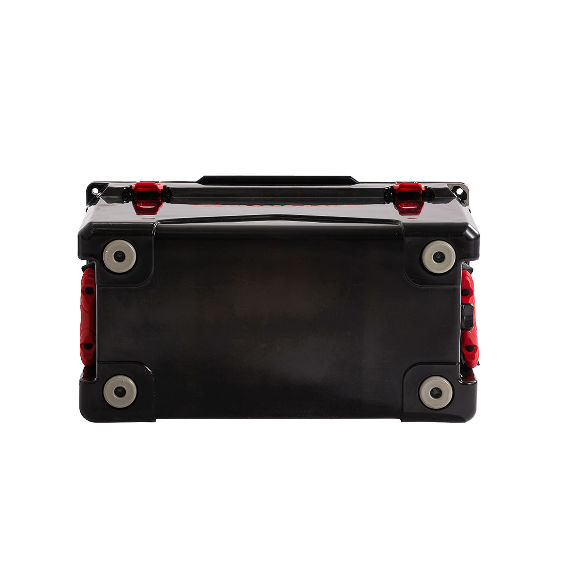 30Qt Color Black Red Buckle Black Red Polyethylene