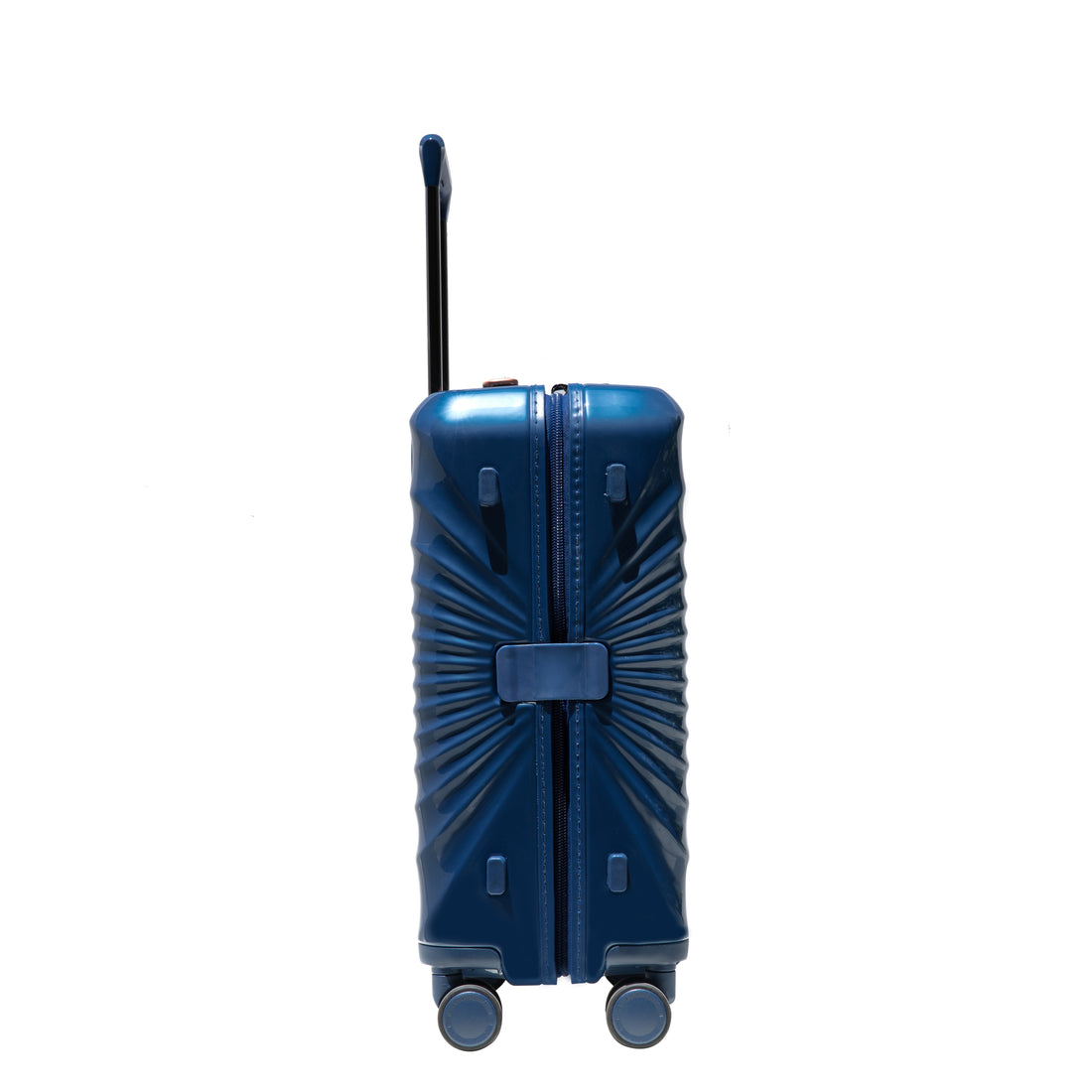 28" Luggage Lightweight Suitcase Tsa Lock Usb Port Expandable Luggage Wheel Lock Artificial Leather Top Handle Spinner Wheels Blue Blue Abs Pc