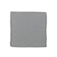 Tash Square Pillow Charcoal Fabric