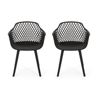 Poppy Chair Black Polypropylene