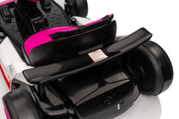 Ride On Go Kart For Kids, 24V7Ah Battery 150W*2 Motors, High Speed Drifting Car, Forward And Backward, Bluetooth, Slow Start Function,High Low Speeds,Music,Mp3,Usb, Horn,Max Load 110Lbs,Pink Pink