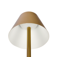 Elegance Rechargeable Led Table Lamp Plated Brass Led Touch Switch Antique Brass,Gold Table&Floor Lamps Brass