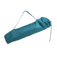 Steel Folding Mesh Quad Camping Chair, With Cup Holder, & Carry Bag Blue Red Seats 2 Steel