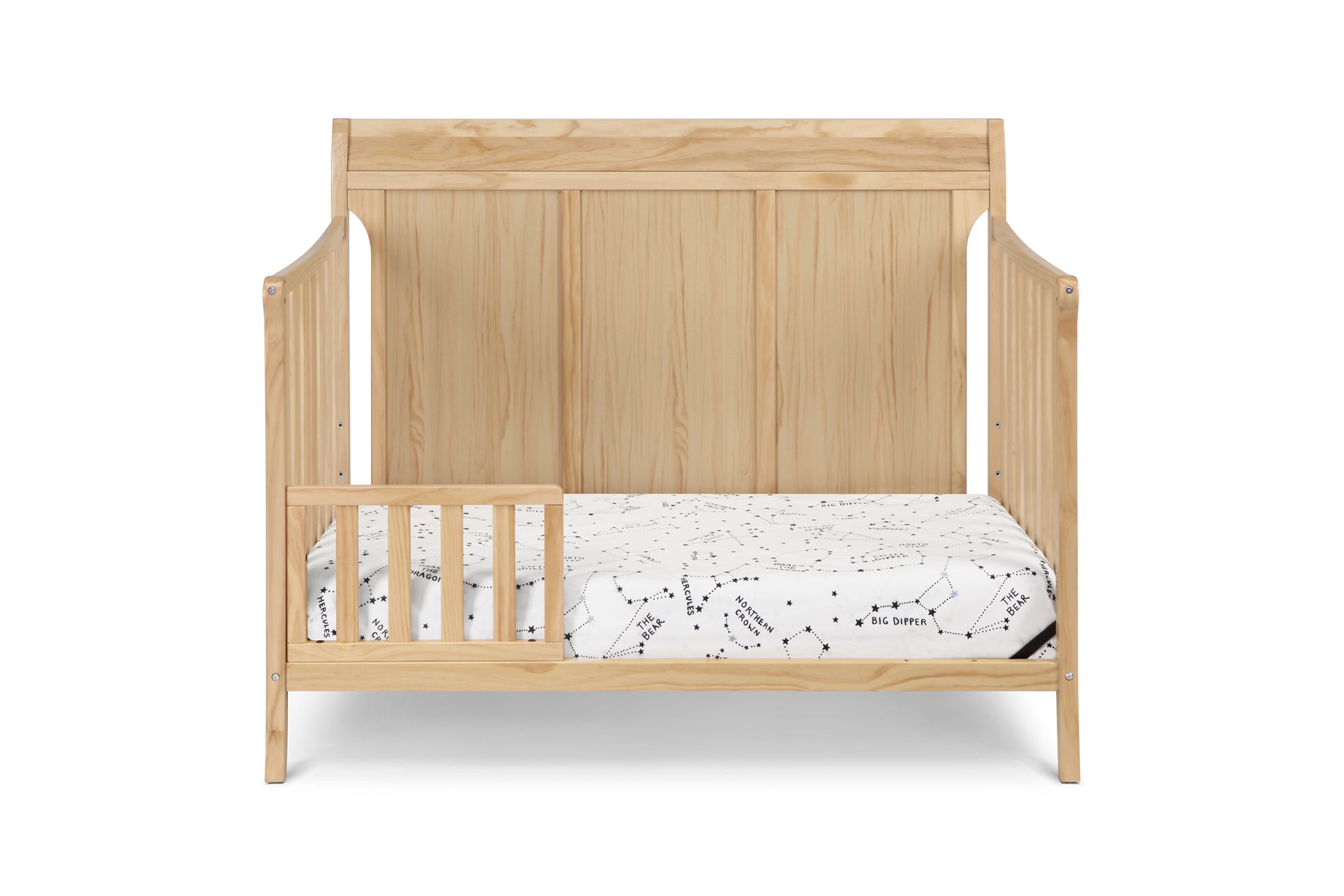 Shailee 4 In 1 Convertible Crib Natural Natural Wood