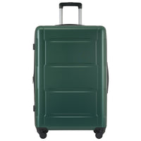 2 Piece Luggage Set With Bags Expanable Spinner Wheels Abs Lightweight Suitcase With Tsa Lock 20Inch 28Inch Green Abs