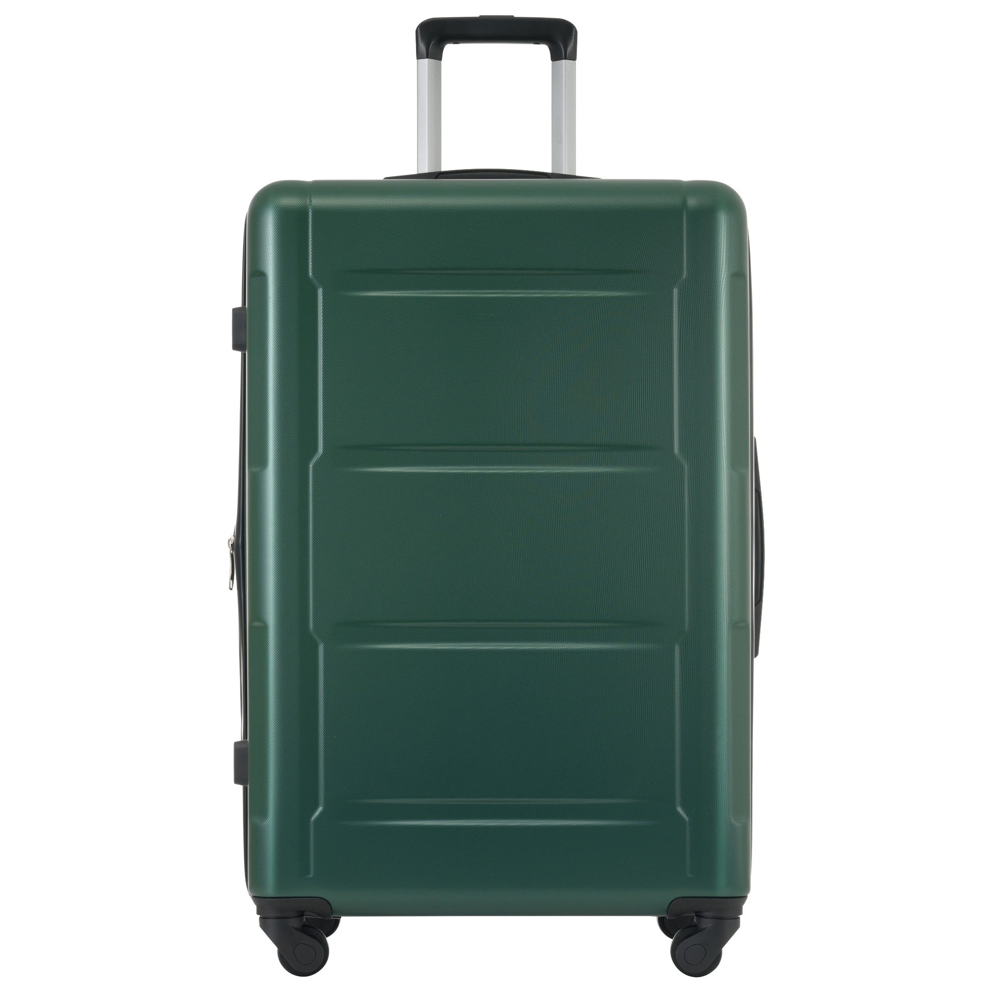 2 Piece Luggage Set With Bags Expanable Spinner Wheels Abs Lightweight Suitcase With Tsa Lock 20Inch 24Inch Green Abs