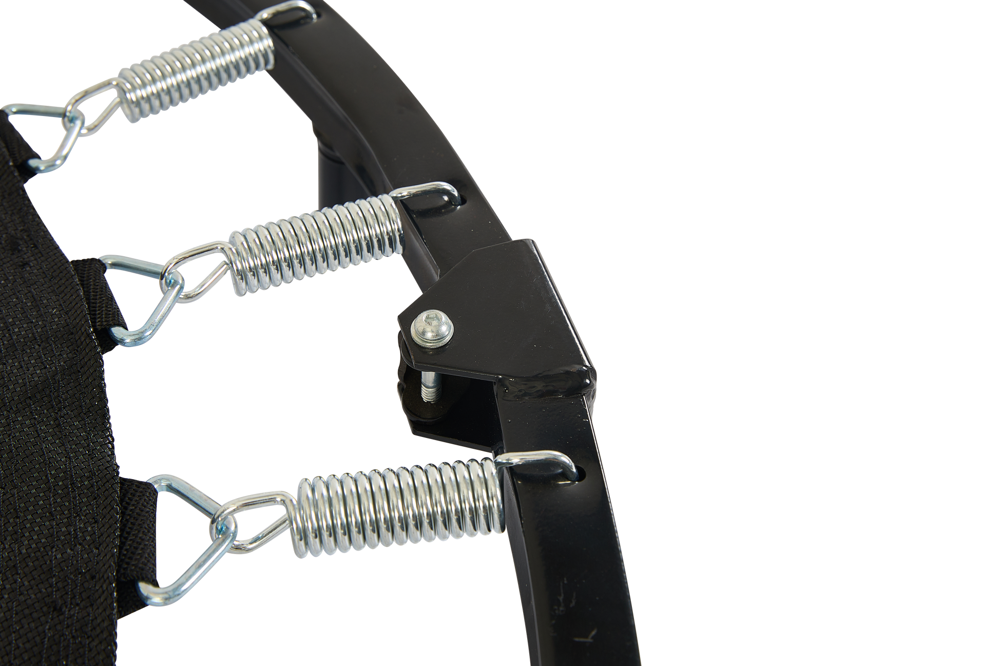 Xtp009 Assembled Children'S Trampoline Happy Expression Outdoor And Indoor Dual Use Monkey Black And Red Foldable Iron Tube For Kids Age 3 7 Yellow Black Steel